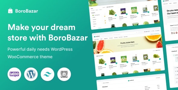 BoroBazar v1.3.6 – 每日需要 WooCommerce WordPress 主题下载