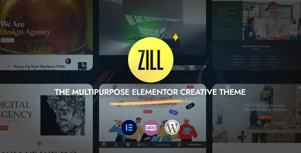 ZILL v1.0.0 多用途Elementor创意主题下载