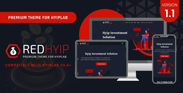 RedHyip v1.2 – HYIPLAB 的高级主题下载