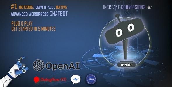 AI ChatBot for WordPress with OpenAI v12.7.0 – ChatGPT网站聊天机器人插件下载