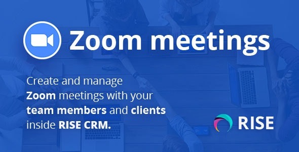 Zoom Integration for RISE CRM v1.2 源码下载