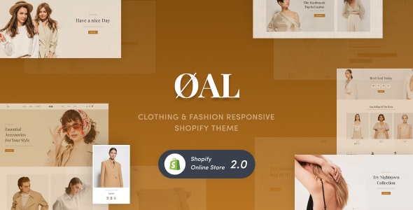 OAL – Clothing & Fashion Responsive Shopify 1.0 服装和时尚响应式 Shopify下载