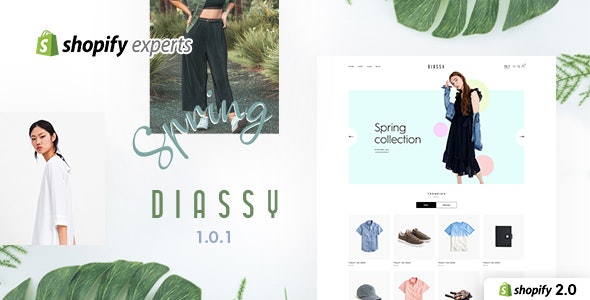 Diassy v2.0.0 – 时尚 Shopify 主题下载