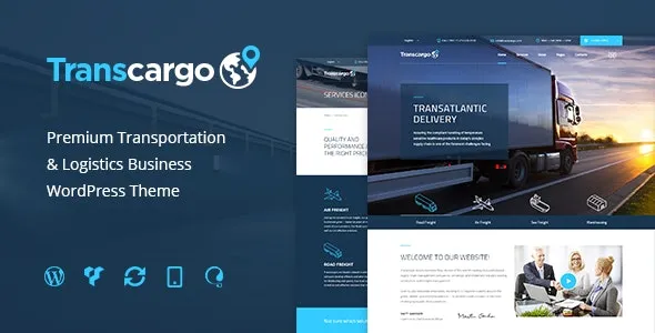 Transcargo v2.9 物流运输 WordPress 主题