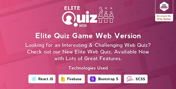 Elite Quiz v2.1.1 问答测验 |问答游戏 – Flutter 完整应用程序 + 管理面板源码下载