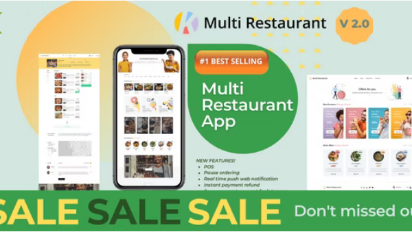 Karenderia Multiple Restaurant System v1.1.1 多餐厅系统源码下载