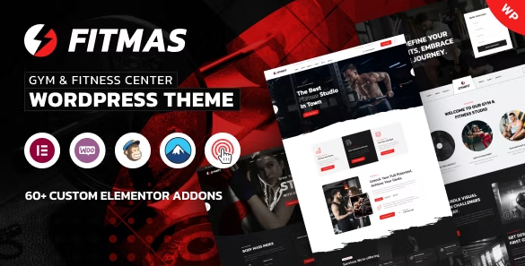 Fitmas Gym & Fitness Center WordPress Theme v1.0 健身房和健身中心 WordPress 主题下载