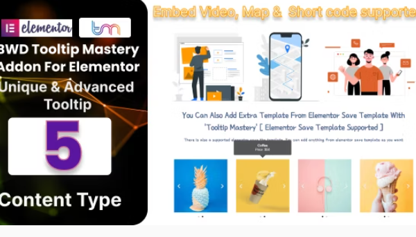 BWD Tooltip Mastery for Elementor v1.0 插件下载