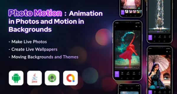 Photo Motion v1.2 照片中的动画和背景中的运动源码下载