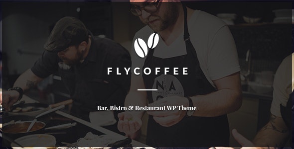 FlyCoffee Shop v1.0.20 – 响应式咖啡馆和餐厅 WordPress 主题下载