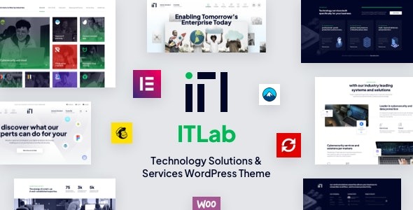 ITLab v1.0.1 – 技术解决方案和服务 WordPress 主题下载