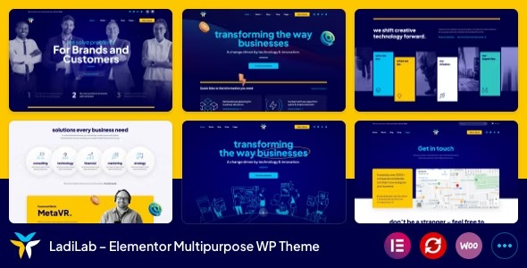 LadiLab v1.0.2 Elementor 多功能 WordPress 主题下载
