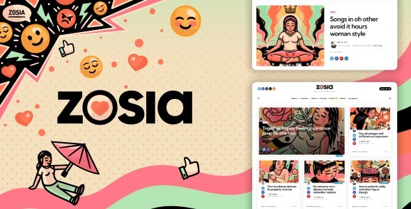 Zosia v1.2.1 个人WordPress博客主题下载