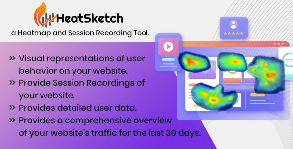 HeatSketch v2.9 热图和会话记录工具（SaaS 平台）源码下载