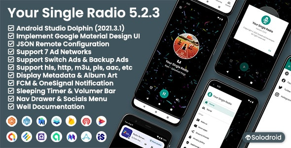 Your Radio App (Single Station) v5.3.0 在线广播收音机源码下载
