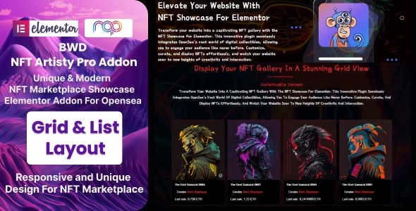 NFT Artisty Pro v1.0 (OpenSea NFT Marketplace) 插件下载