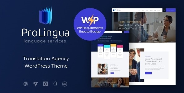 ProLingua v1.1.7 – 翻译服务 WordPress 主题下载