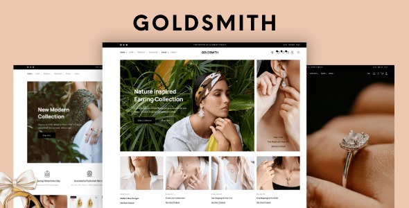 GoldSmith v1.2.0 珠宝店 WooCommerce Elementor 主题下载