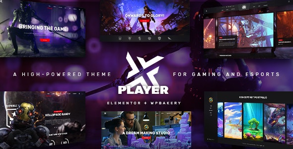 PlayerX v2.1 游戏和电子竞技主题下载