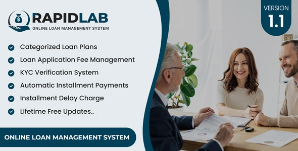 RapidLab v1.1 网上贷款管理系统下载