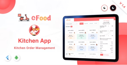 eFood – Kitchen/Chef App v1.4 源码下载