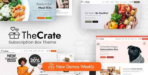 TheCrate v1.5 – WooCommerce 订阅盒主题下载