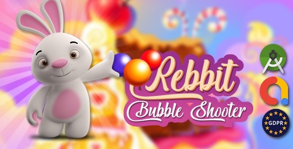 Rebbit Bubble Android Studoi + Admob v3.0 源码下载
