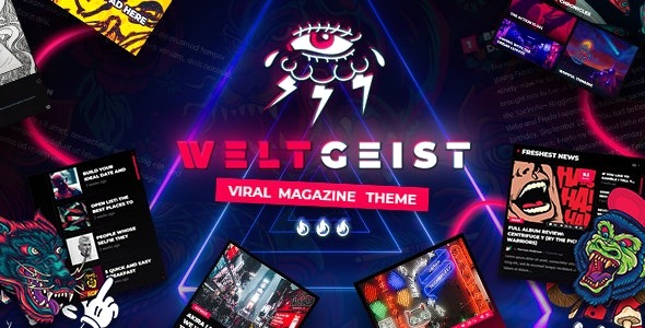 Weltgeist v1.3 病毒式杂志主题下载