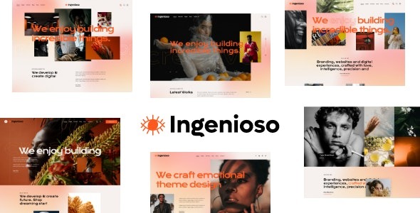 Ingenioso v1.4.0 创意WordPress主题下载 [已激活]