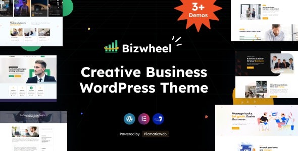 Bizwheel v2.1.0 创意商业 WordPress 主题下载