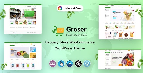 Groser v1.0.2 杂货店 WooCommerce主题下载