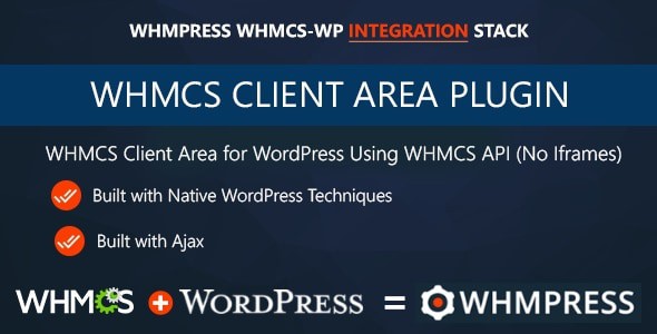 WHMCS Client Area for WordPress by WHMpress v4.2 插件下载