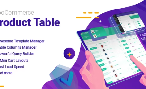 WooCommerce Product Table v2.7.0 [By ithemelandco] WooCommerce 产品表格插件下载