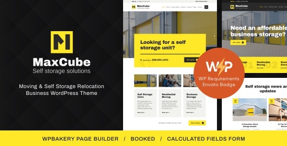 MaxCube v1.2.0 搬家和自助仓储搬迁业务 WordPress 主题下载