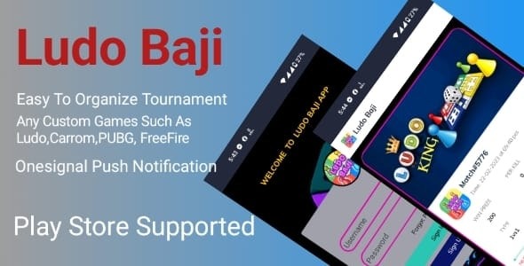 Ludo Baji v1.0 真钱Ludo锦标赛应用程序app源码下载（支持 Play 商店）