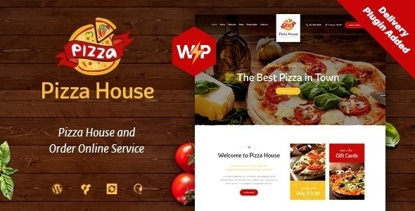 Pizza House v1.4.0 餐厅/咖啡馆/小酒馆 WordPress 主题下载