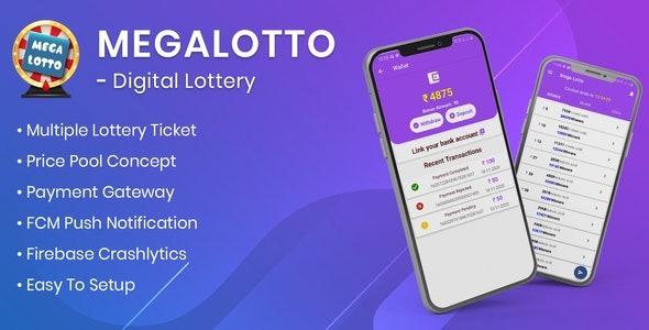 MegaLotto (v2.0) 数字彩票应用程序源码下载