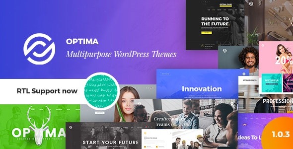 Optima v1.5.0 多用途 WordPress 主题下载