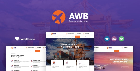 AWB v1.1 – 运输与物流 WordPress 主题下载