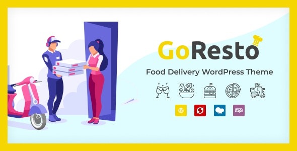 GoResto v1.7 多功能餐厅和餐桌预订 WordPress 主题下载