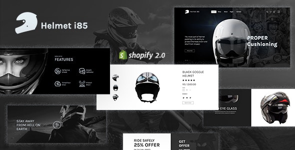 Helmati 1.0- 头盔商店 Shopify 模板主题下载