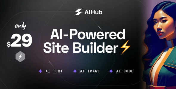 AIHub v1.3.2 AI 驱动的初创企业和技术 WordPress 主题下载 [已激活]