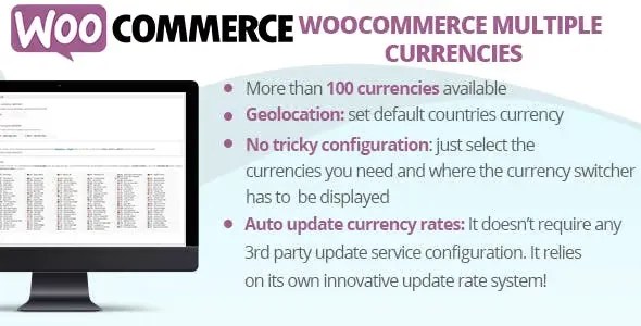 WooCommerce Multiple Currencies v6.4 多种货币插件下载