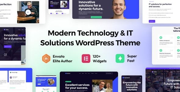 Techant v1.0.0 技术和 IT 解决方案 WordPress 主题下载