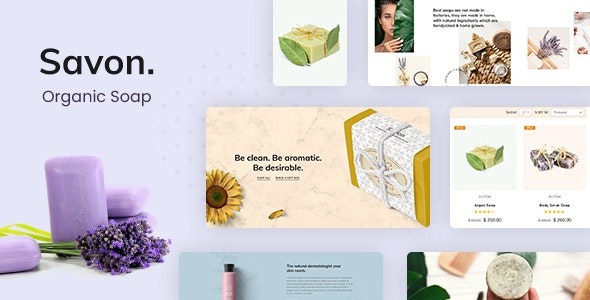 Savon v1.8 手工店 WordPress 主题下载