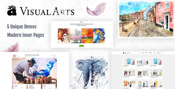 Visual Art v2.4 画廊 WordPress 主题下载