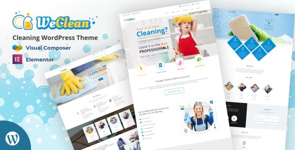 We Clean v3.5 清洁 WordPress 主题下载