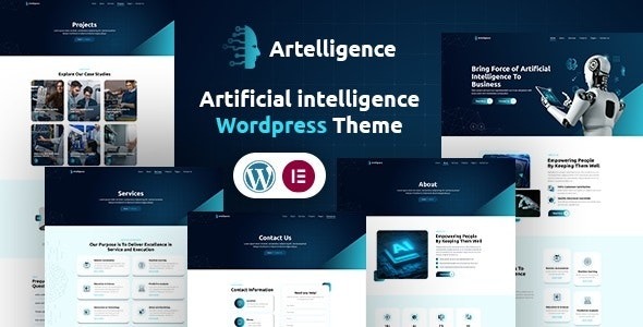 Artelligence v2.0 人工智能与机器人 WordPress 主题下载