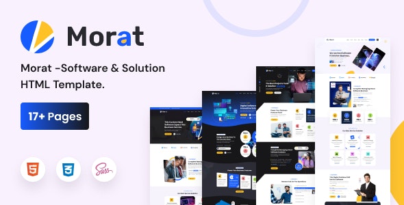 Morat 1.0 – 软件和解决方案 HTML5 模板下载