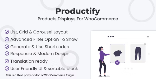 Productify v1.0.0 – WooCommerce 的产品显示插件下载